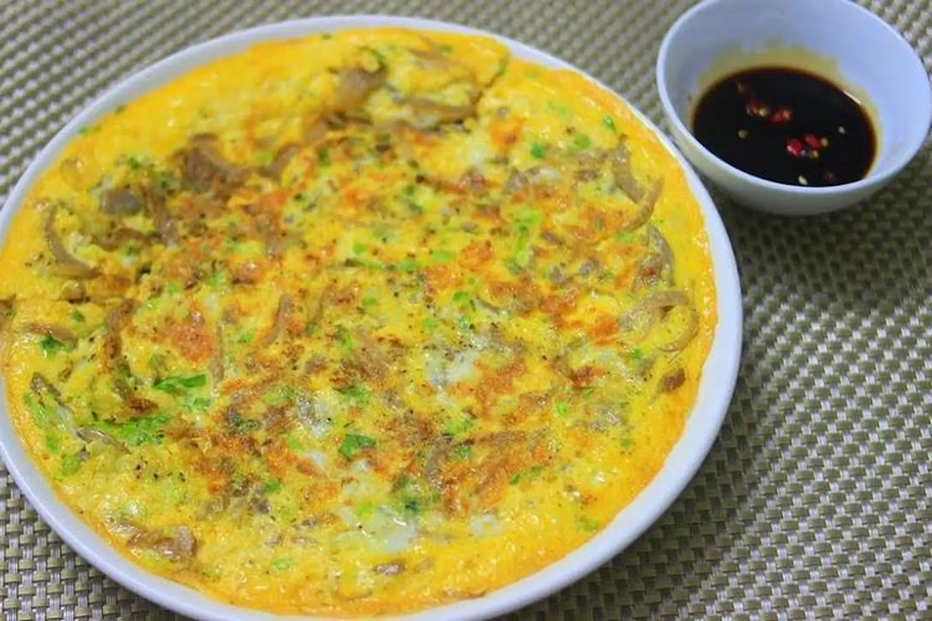 Món Trứng Tráng Hành